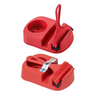 KIT ELEGANCE - PORTA DETERGENTE /ESPONJA + RODO DE PIA - 18x12x4 cm