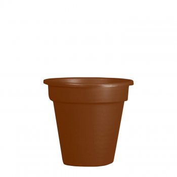 VASO REDONDO N°5 TERRACOTA - 22x22x21 cm - 4,5L